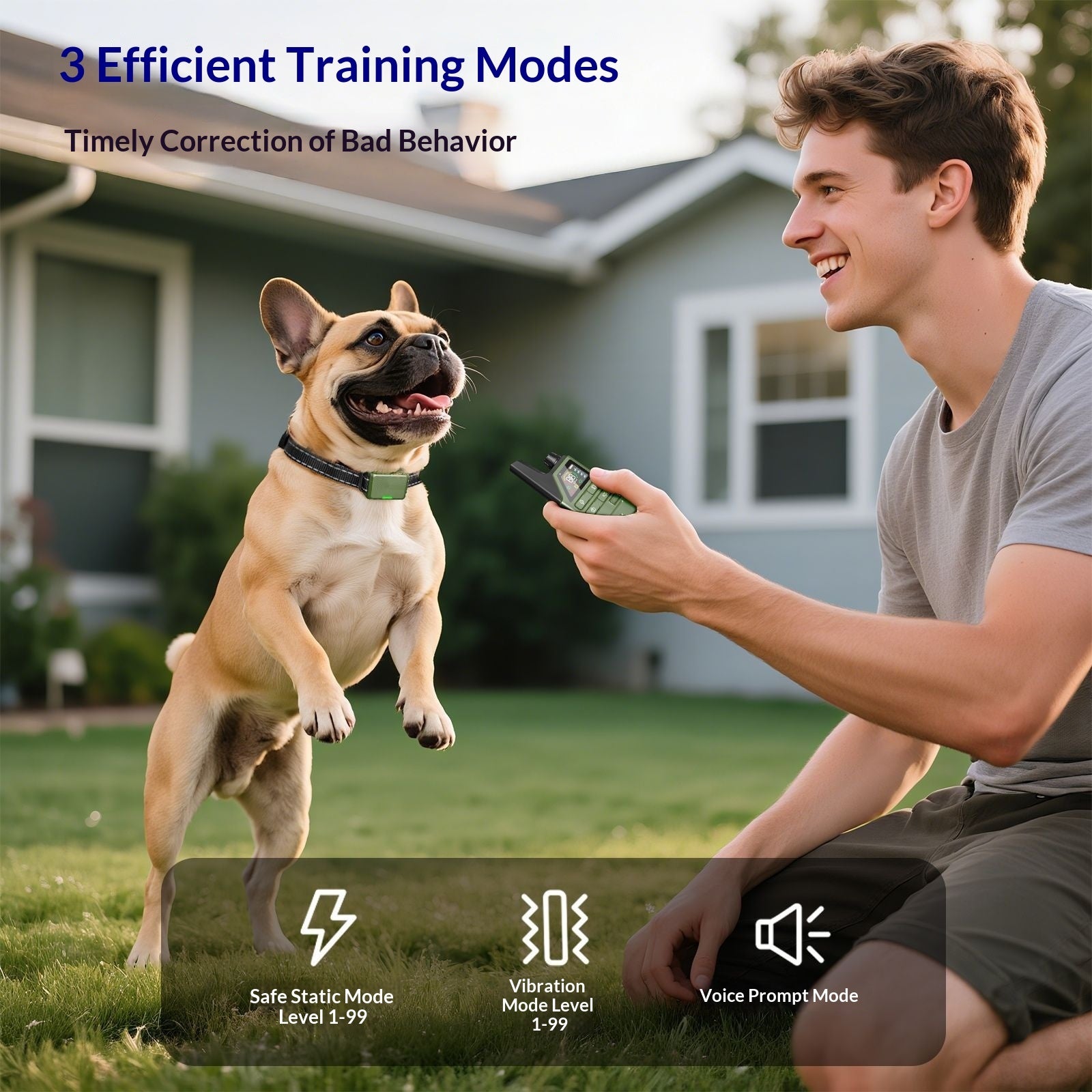 Remote Control Puppy Training Anti-bark Collar